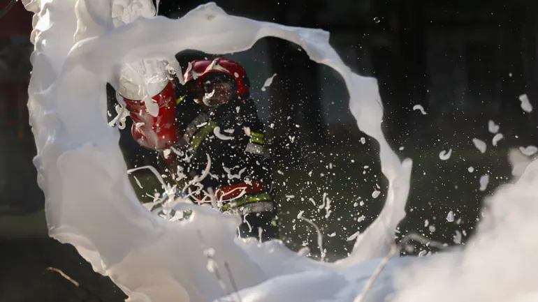 The battle to replace PFAS in firefighting foam